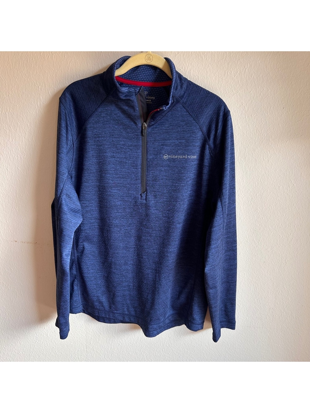 Vineyard Vines Performance Golf 1/4 Zip Pullover Men’s Medium Blue